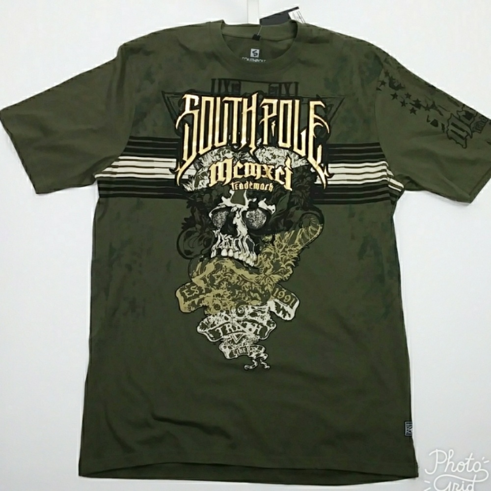 South Pole Mens Tshirt Designs NWT